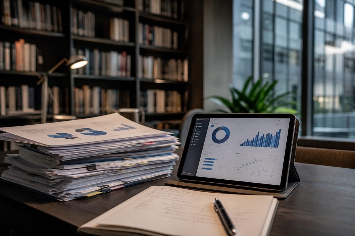 Research workspace for Meridian Legal case study